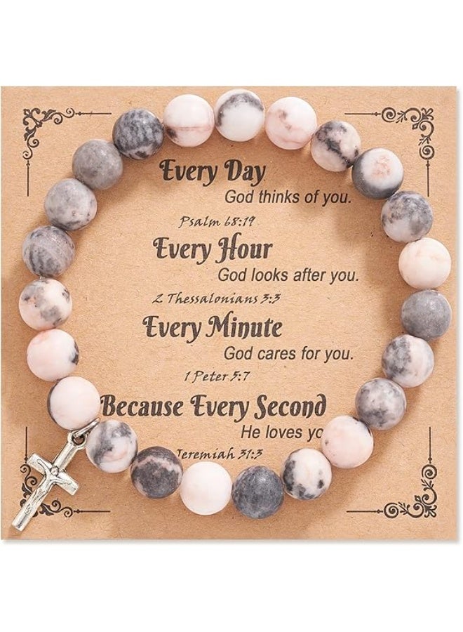 هدايا مسيحية للنساء، سوار الصليب الهدايا الدينية للنساء - Image 1